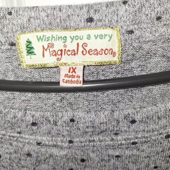 A Magical Season long sleeve Christmas sweater in a ladies size 1X. - Picture 3 of 6